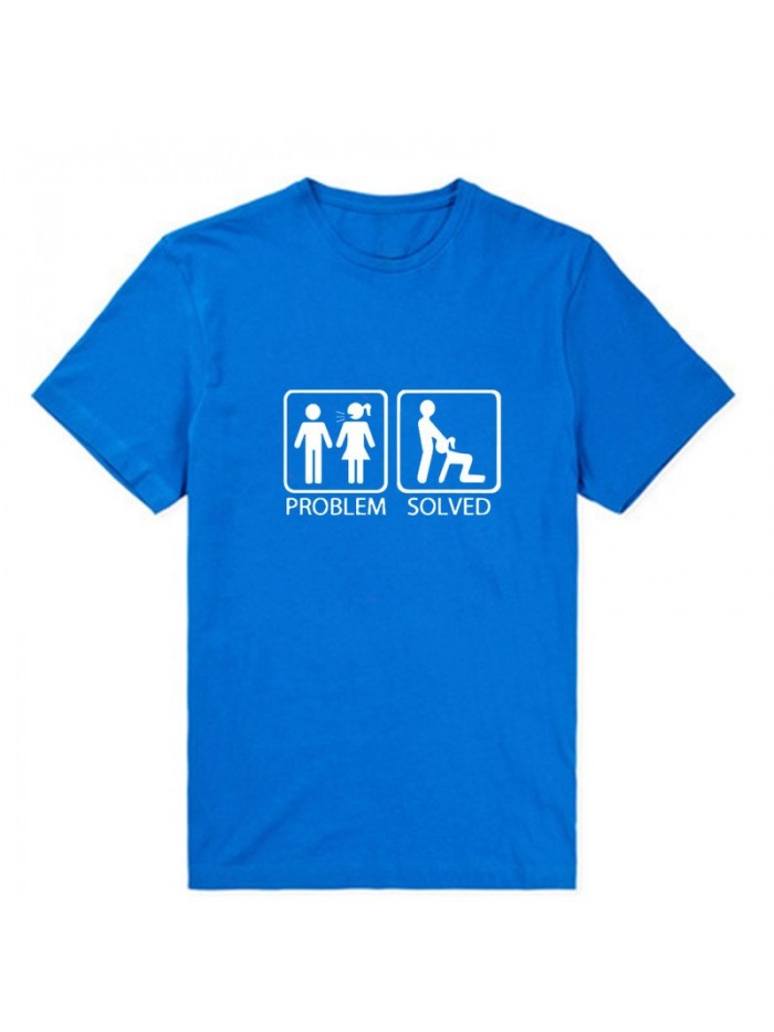 New T Shirts Men Cotton Short Sleeve Funny Print Man T-Shirt Free Shipping Mens tshirt Tops