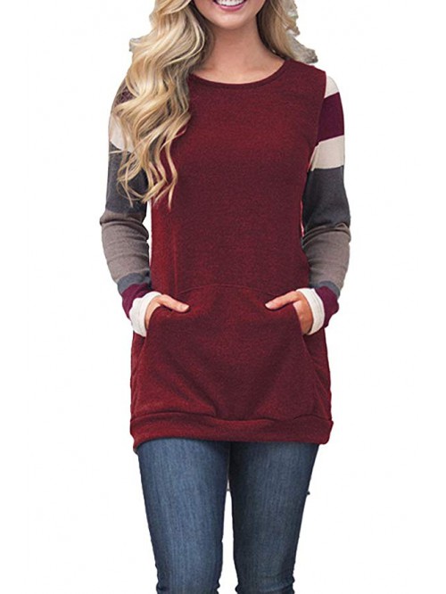 Women's Cotton Knitted Long Sleeve Lightweight Tun...