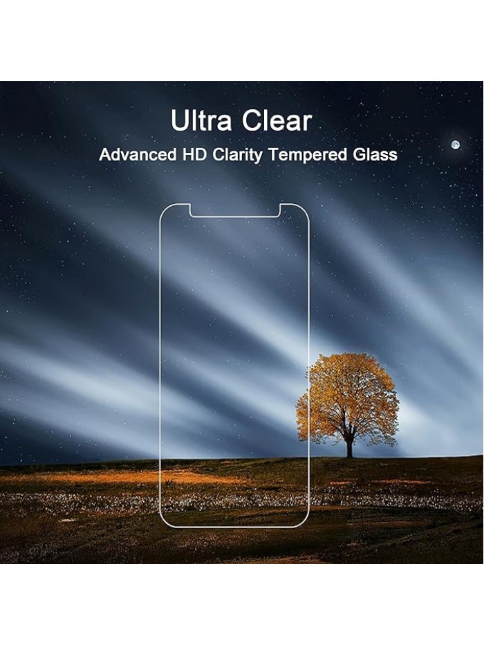 Ailun Screen Protector for iPhone 17e / iPhone 16e / iPhone 14 / iPhone 13 / iPhone 13 Pro [6.1 Inch] Display 3 Pack Tempered Glass, Case Friendly [Not for iPhone 16 6.1 Inch]