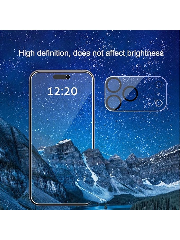 Ailun 3 Pack for iPhone 17 Pro Max Privacy Screen Protector [6.9 inch]+ 3 Pack Camera Lens Protector with Installation Frame,Dynamic Island Compatible,Anti Spy Tempered Glass[9H Hardness]-HD