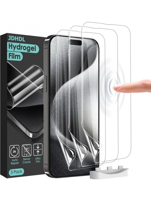 JDHDL[3 Pack Soft Hydrogel Film Screen Protector f...