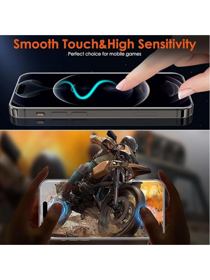 JDHDL[3 Pack Soft Hydrogel Film Screen Protector for iPhone 15 Pro Max/iPhone 15 Plus, Upgraded Non-breakable Flexible TPU for iPhone 15 Pro Max Screen Protector Film (NOT Glass)