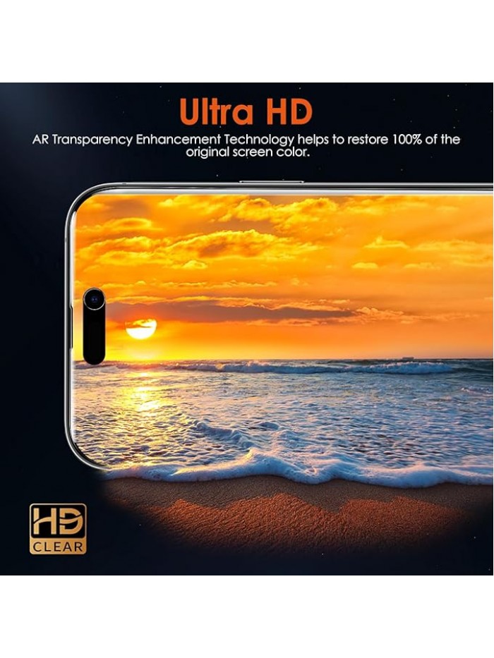 JDHDL[3 Pack Soft Hydrogel Film Screen Protector for iPhone 15 Pro Max/iPhone 15 Plus, Upgraded Non-breakable Flexible TPU for iPhone 15 Pro Max Screen Protector Film (NOT Glass)