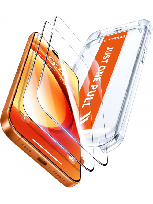 TORRAS Unbreakable for iPhone 17 Pro Screen Protec...