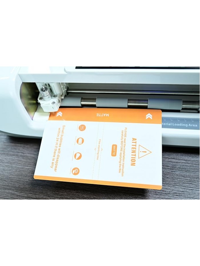50pieces/ bag 4 Layer 120mm X 180mm TPU HD Matte Privacy Flexible Hydrogel Film Straight Curved Screen Protector Cut Machine Mobile Phone Protective Film (Matte)