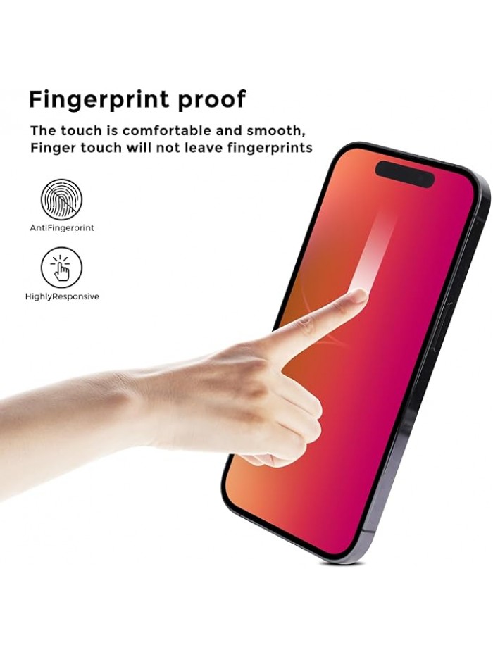 Privacy Screen Protector for iPhone 17 Pro max（6.9 inch）- Flexible film Anti-blue light, anti-glare, anti-scratch, filter screenultraviolet