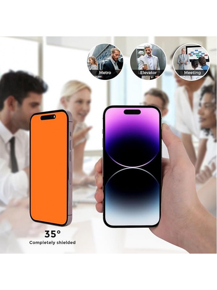 Privacy Screen Protector for iPhone 17 Pro max（6.9 inch）- Flexible film Anti-blue light, anti-glare, anti-scratch, filter screenultraviolet