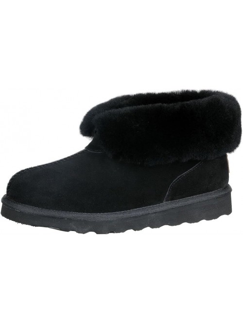 PAMIR Women's Genuine Suede Slipper Boots & Ho...